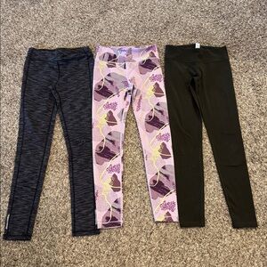 Athleta Girl High Rise Printed Leggings